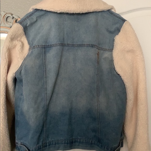 Denim and Sherpa Jacket - Picture 3 of 3